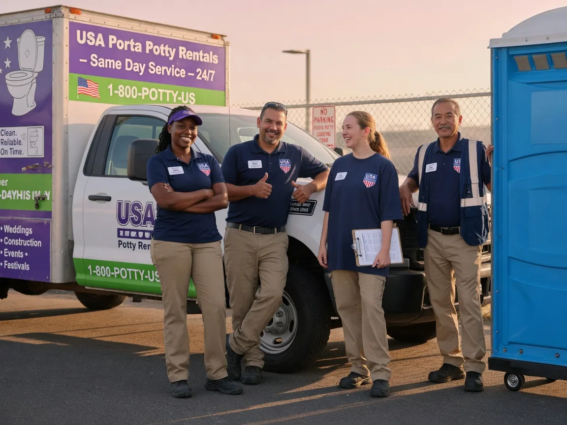 Porta Potty Rental company in Berne, IN
